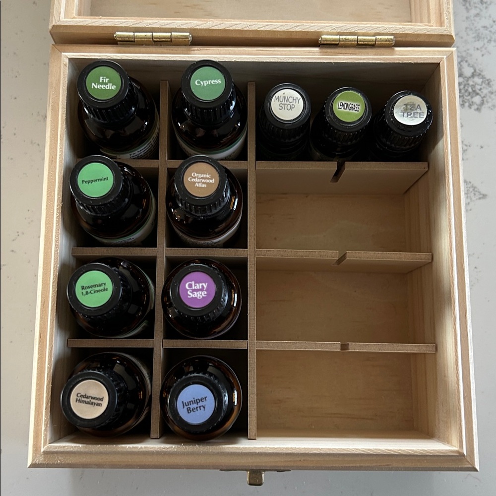 Essential Oil Collection with Various Scents